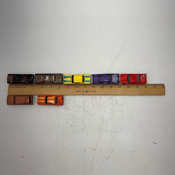 Lot of 7 Hot Wheels Low Rider Dodge Challenger Vehicle Diecast Retro Model Car - Picture 15 of 16